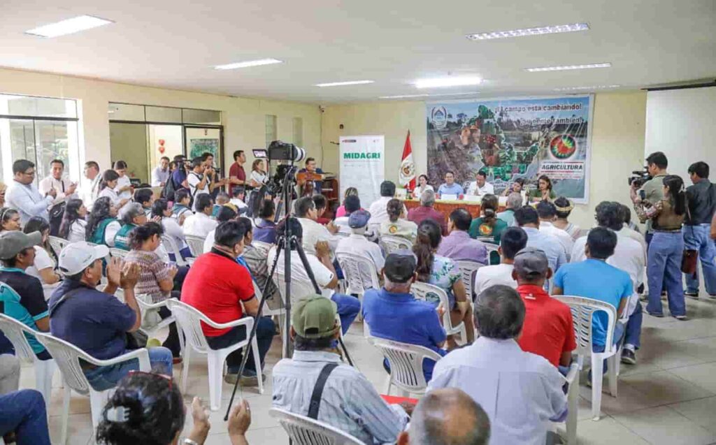 anuncio de ministro para ayuda a la agricultura