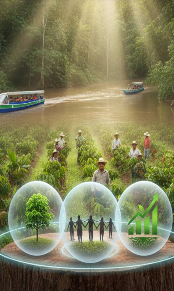 imagen que proyecta lo maravilloso del bienestar sobre el proyecto de ruta turístico