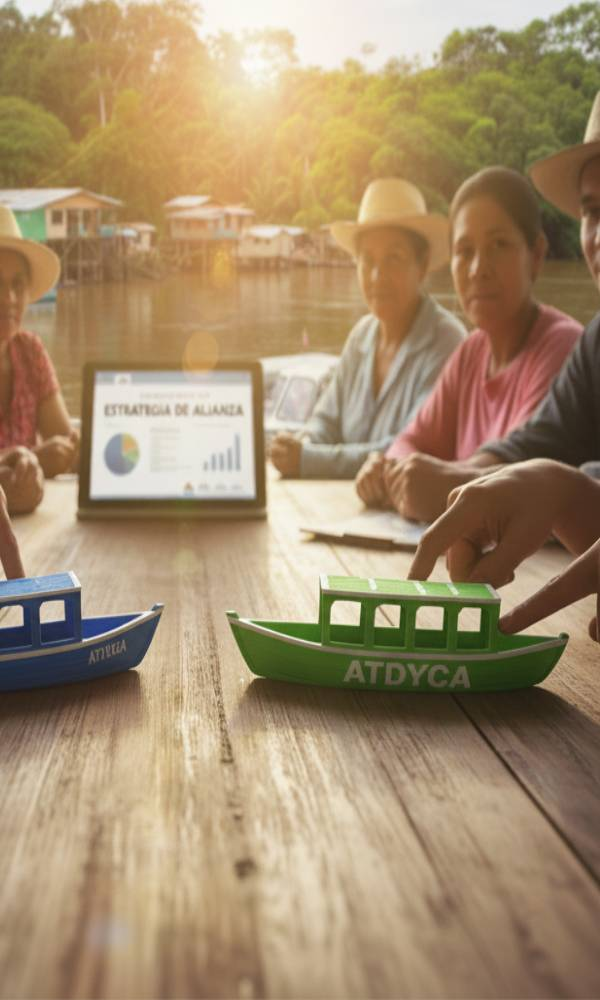 moradores presente en proyecto de ruta turístico