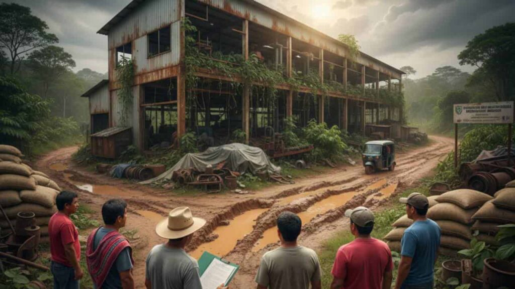 Dónde está el desarrollo agrario, agricultores observan abandono de proyecto invertido